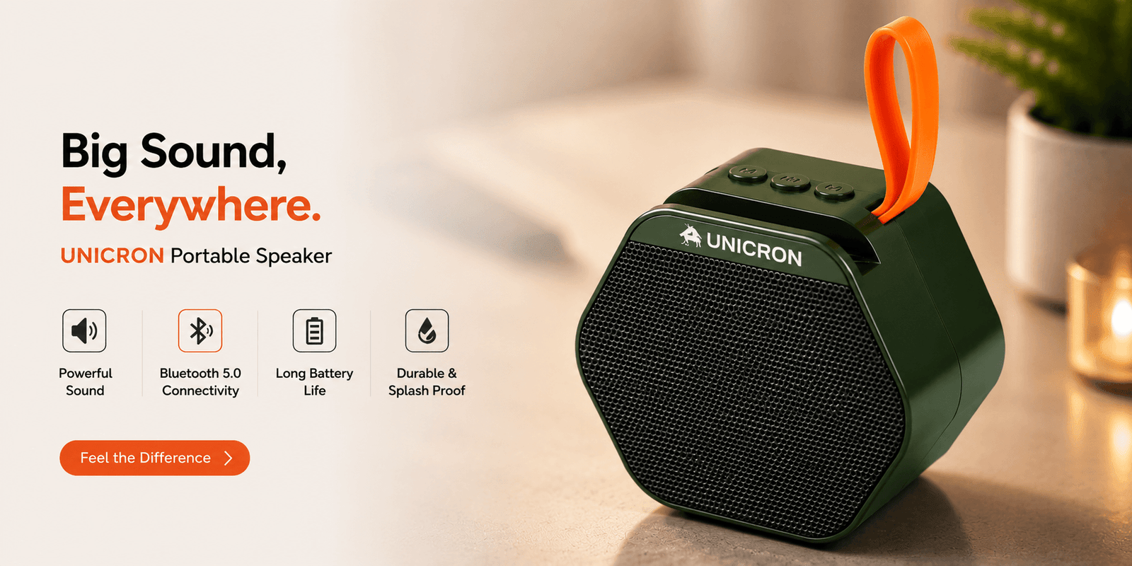 Mini Portable Bluetooth Speaker